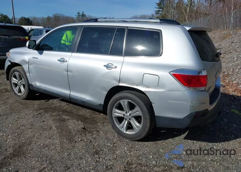 2013 Toyota Highlander Limited V6 from USA, damaged, VIN 5TDDK3EH0DS252295